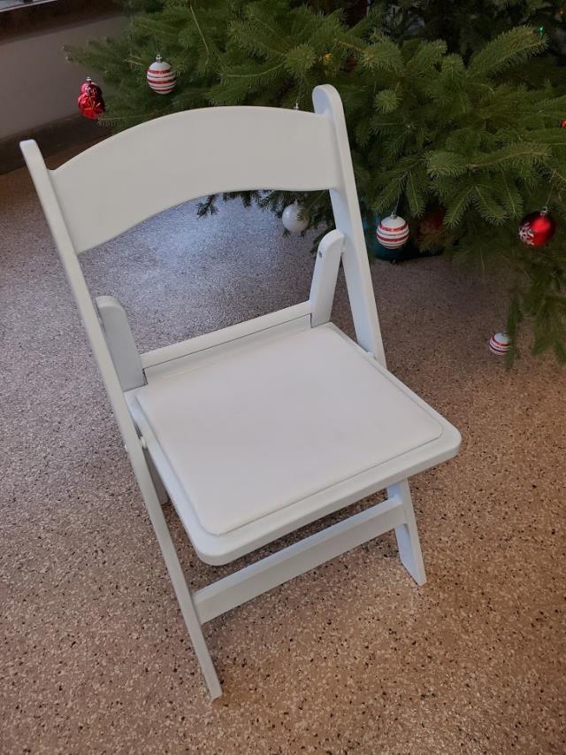 Rental store for WHITE PADDED CHAIR in Grand Rapids MN