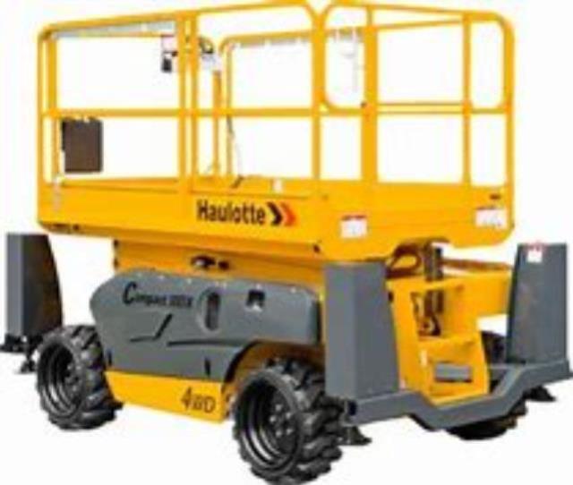 Rental store for 33  OUTDOOR SCISSOR LIFT WITH OUTRIGGERS in Grand Rapids MN