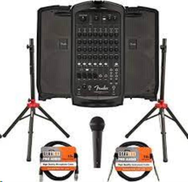 Rental store for FENDER SPEAKER   MICROPHONE SET in Grand Rapids MN
